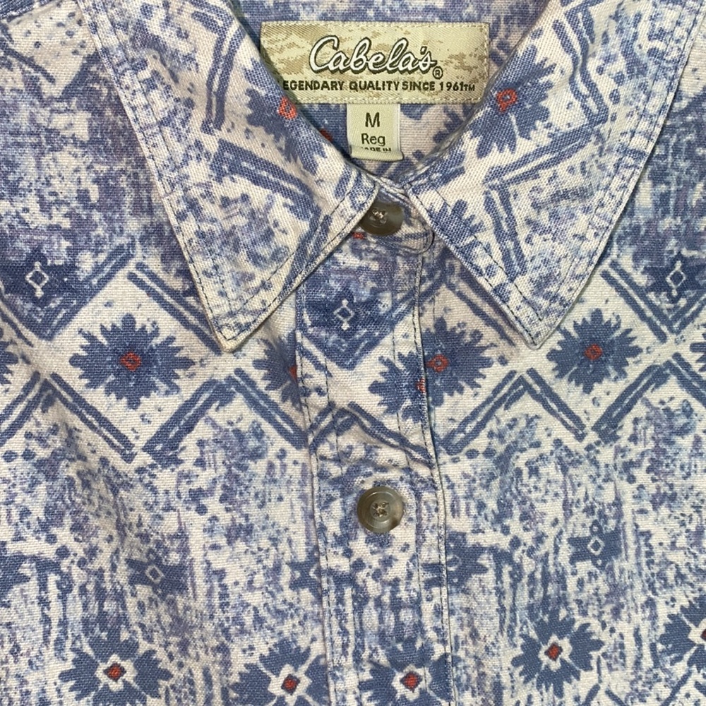 Cabela’s Western Outdoor Shirt M - Picture 4 of 5